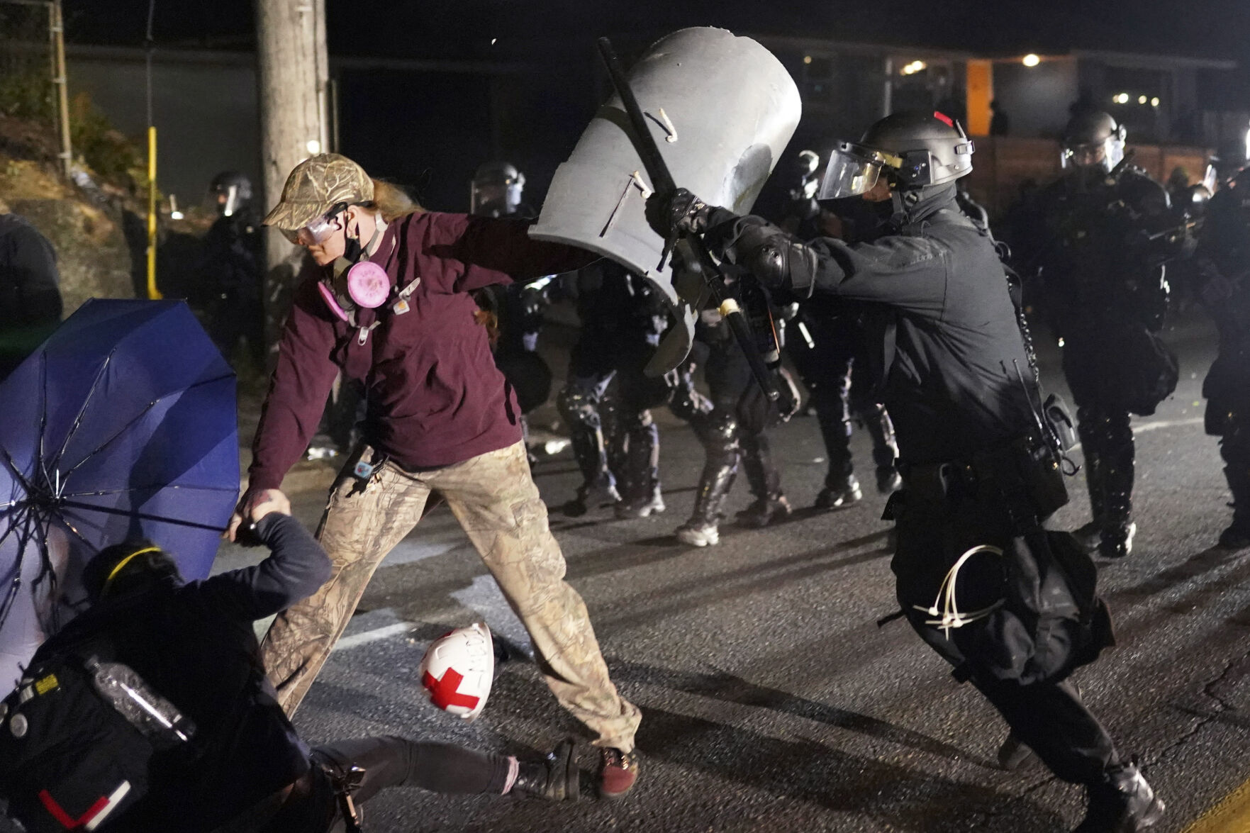 APTOPIX Racial Injustice Portland